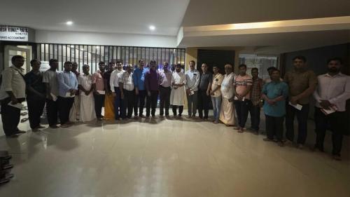 Distribution of subsidy check to beneficiaries of Patla Yaksashraya